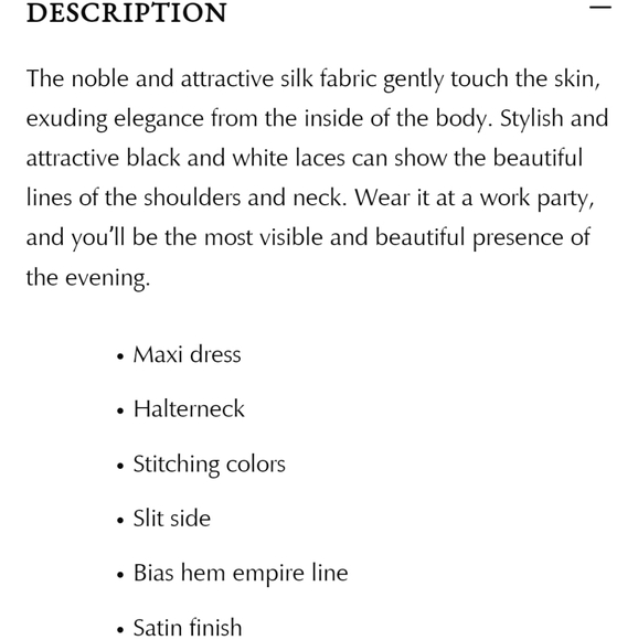 Silk Maison Piano Halter Maxi 100% Mulberry Silk Slip Dress Black/White NWT - Picture 8 of 11